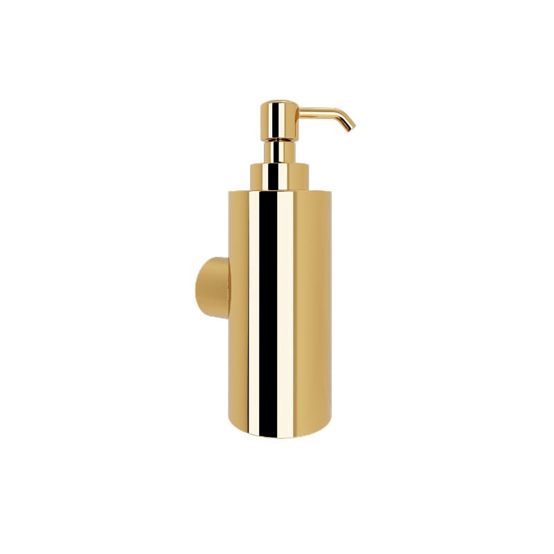Ντισπένσερ Επιτοίχιο Verdi Lamda 3011053 500ml PVD Warm Gold Gloss 6x7,5x19cm