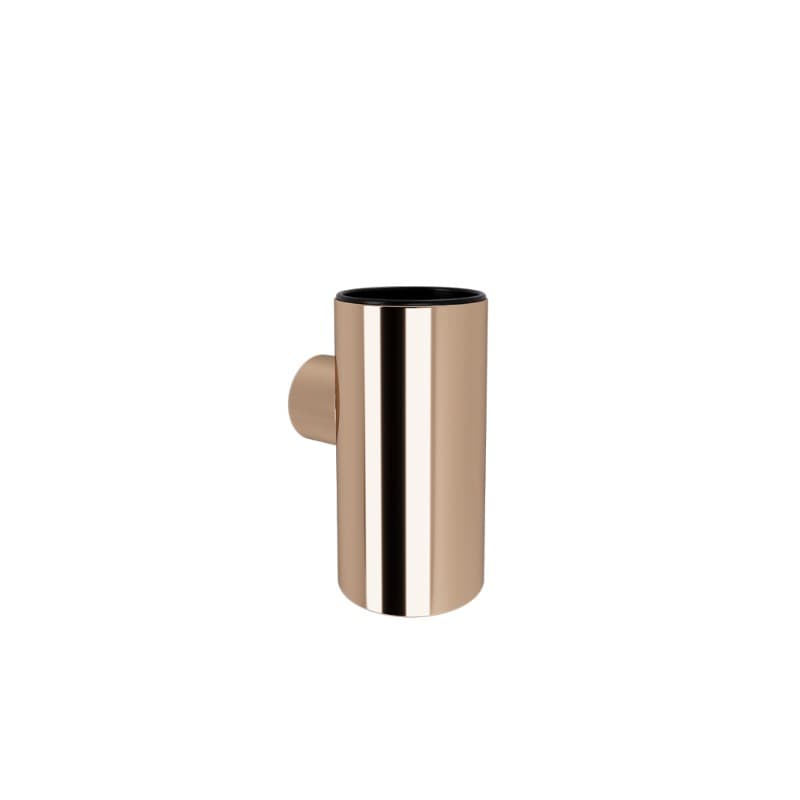 Ποτηροθήκη Επιτοίχια Verdi Lamda 3011551 PVD Rose Gold Gloss 6x7,5x12cm