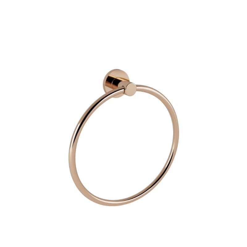Κρίκος Πετσέτας Verdi Omicron 3020351 PVD Rose Gold Gloss 20x5,7x21,5cm