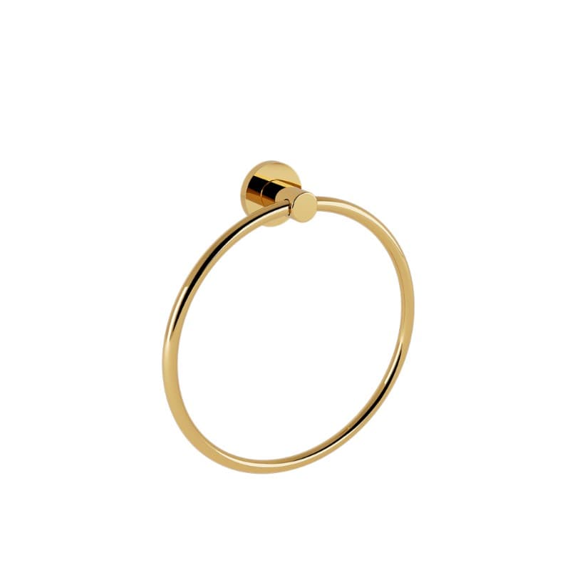 Κρίκος Πετσέτας Verdi Omicron 3020353 PVD Warm Gold Gloss 20x5,7x21,5cm