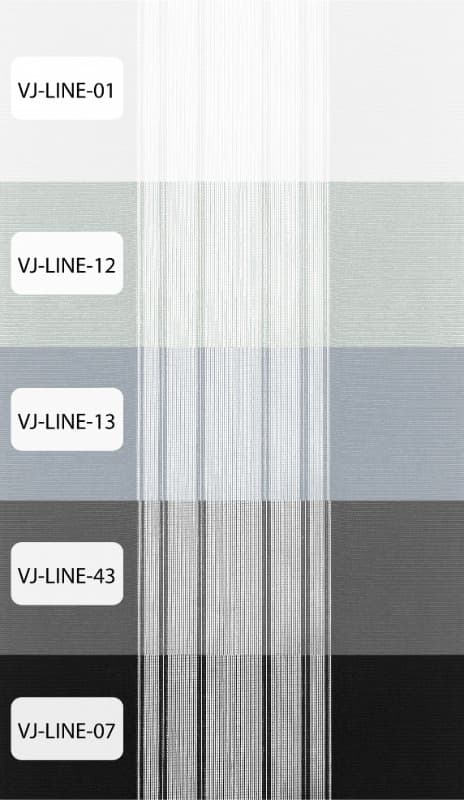 Κάθετη Κουρτίνα Wave Verticurtain Enis VJ-LINE-43 Γκρι - 3
