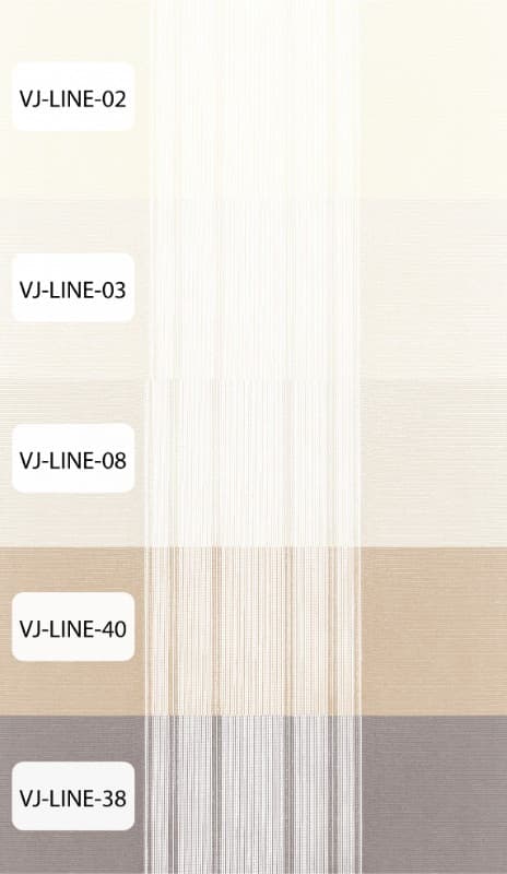 Κάθετη Κουρτίνα Wave Verticurtain Enis VJ-LINE-38 Γκρι - 3