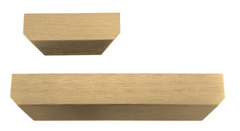 Λαβή Επίπλων Σόκορο Viefe Vann 0375L29 Brushed Dark Brass - 4