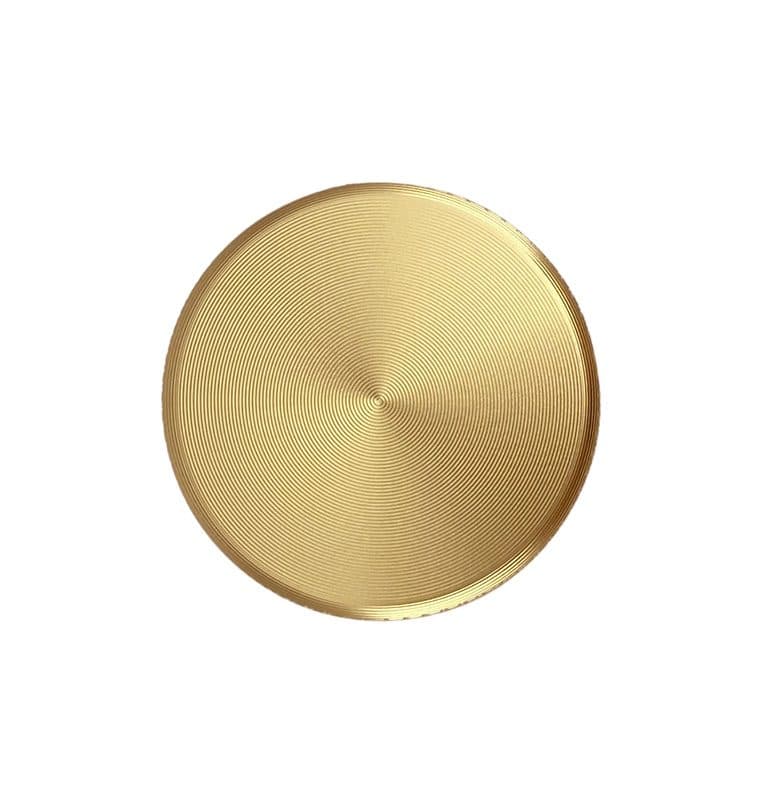 Πόμολο Επίπλων Viefe Graf Big 0486038L291 Brushed Brass Φ38mm - 3