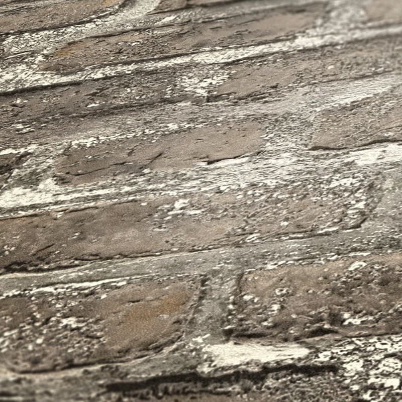Ταπετσαρία Τοίχου AS Creation Elements 361394 0,53x10,05 Γκρι Εκρού - 5