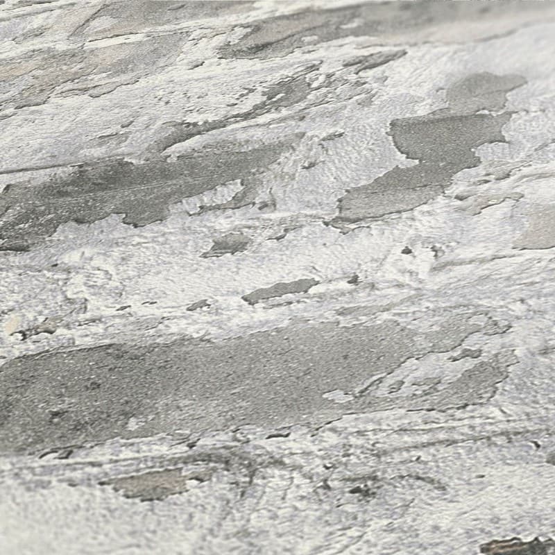 Ταπετσαρία Τοίχου AS Creation Elements 369292 0,53x10,05 Γκρι Σομών - 3