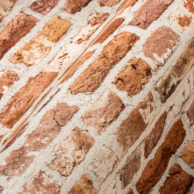 Ταπετσαρία Τοίχου AS Creation Elements 388291 0,53x10,05 Κόκκινο Κρεμ - 8