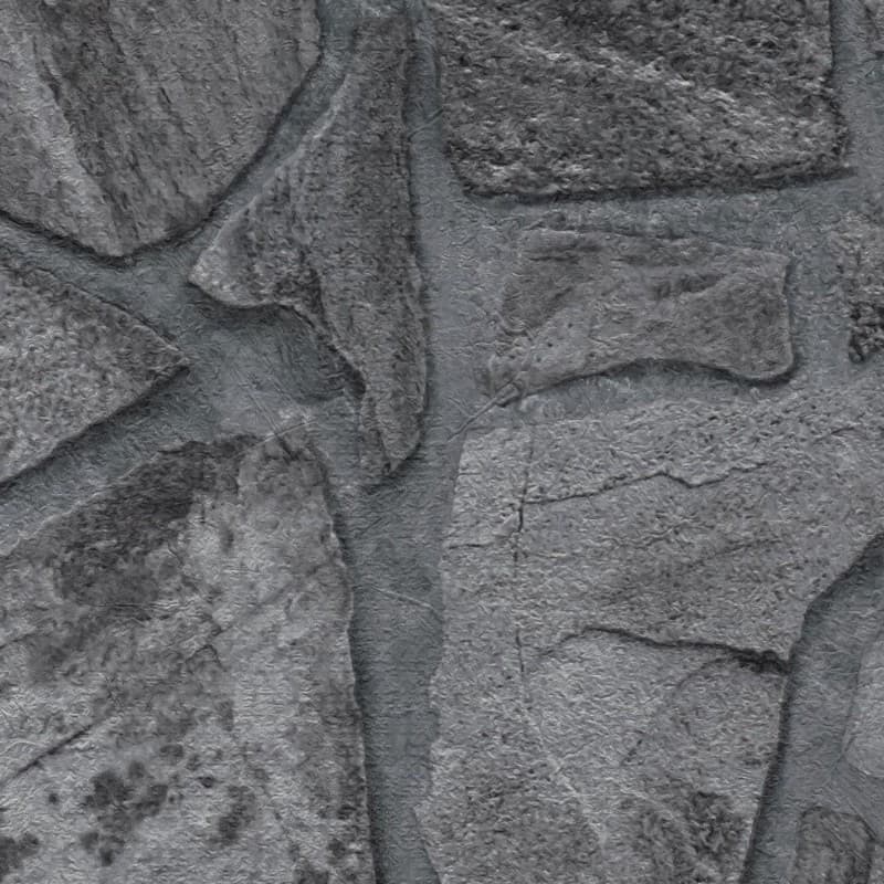 Ταπετσαρία Τοίχου AS Creation Elements 389367 0,53x10,05 Μαύρο Γκρι - 8