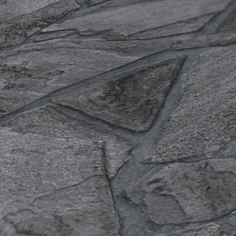 Ταπετσαρία Τοίχου AS Creation Elements 389367 0,53x10,05 Μαύρο Γκρι - 9