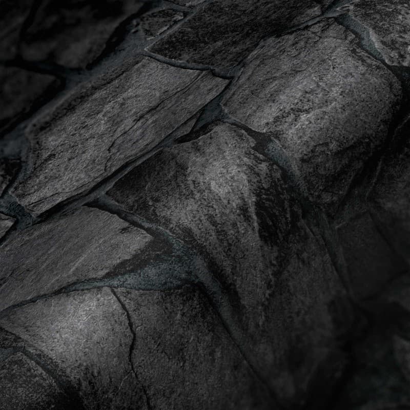 Ταπετσαρία Τοίχου AS Creation Elements 389367 0,53x10,05 Μαύρο Γκρι - 10