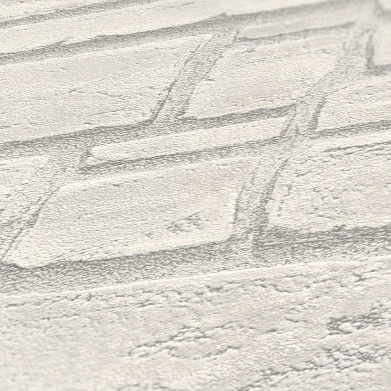 Ταπετσαρία Τοίχου AS Creation Elements 662316 0,53x10,05 Εκρού Γκρι - 12