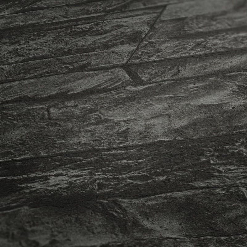 Ταπετσαρία Τοίχου AS Creation Elements 707123 0,53x10,05 Μαύρο Γκρι - 3