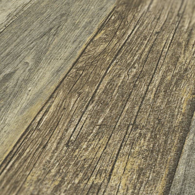 Ταπετσαρία Τοίχου AS Creation Elements 959313 0,53x10,05 Καφέ Κρεμ Κίτρινο - 7