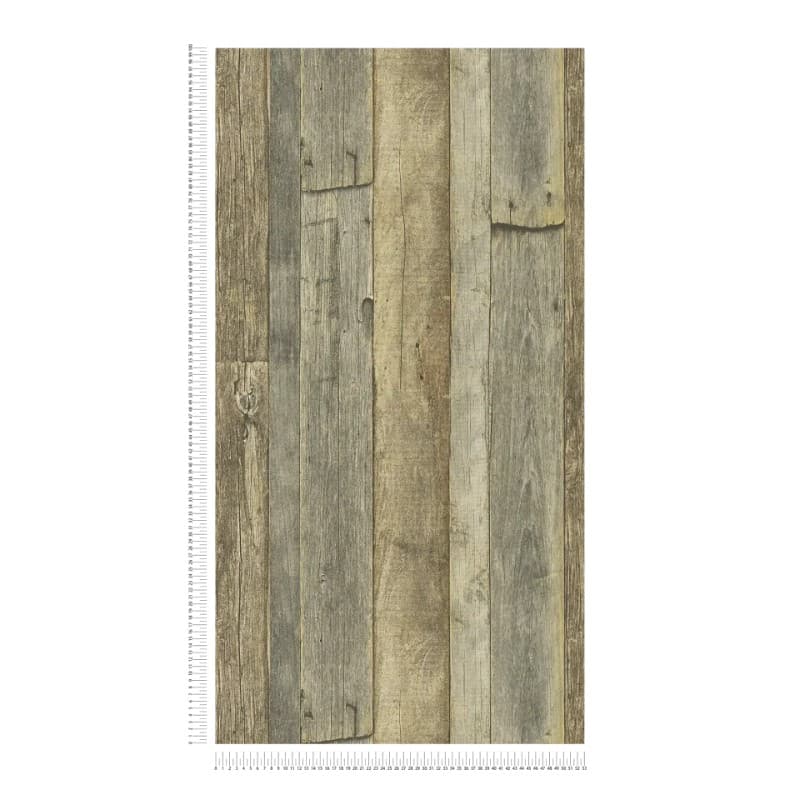 Ταπετσαρία Τοίχου AS Creation Elements 959313 0,53x10,05 Καφέ Κρεμ Κίτρινο - 9