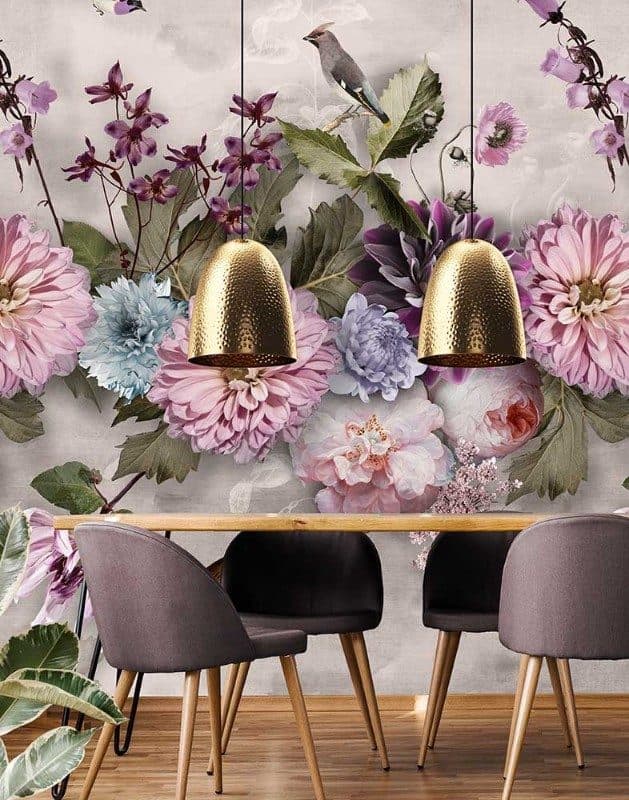 Ταπετσαρία Τοίχου Mural Panels Behang Expresse Floral Utopia INK 7551 2,00x2,80 - 2