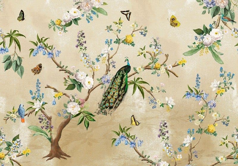 Ταπετσαρία Τοίχου Mural Panels Behang Expresse Floral Utopia INK 7559 4,00x2,80