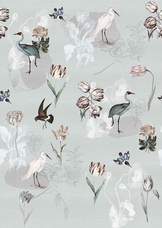 Ταπετσαρία Τοίχου Mural Panels Behang Expresse Floral Utopia INK 7587 2,00x2,80