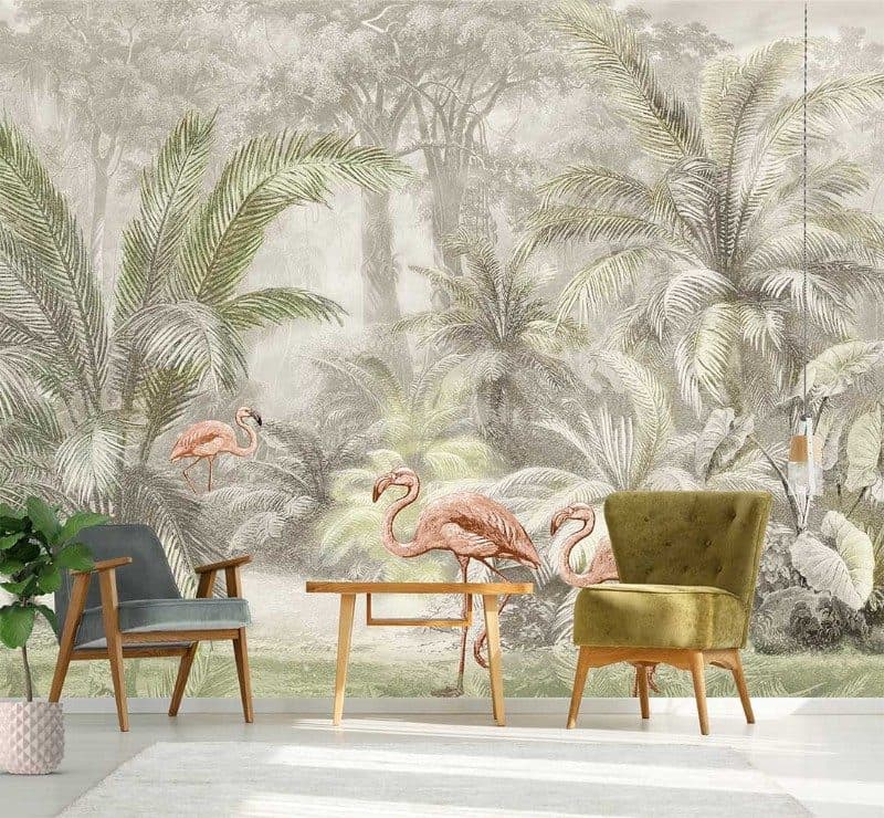 Ταπετσαρία Τοίχου Mural Panels Behang Expresse Floral Utopia INK 7588 4,00x2,80 - 2
