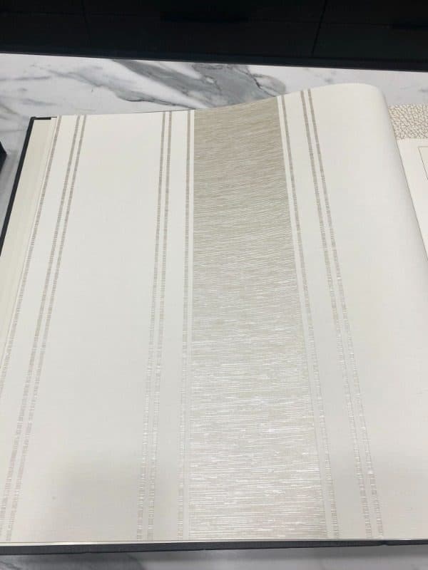 Ταπετσαρία Τοίχου KT-Exclusive Gloria 28015 0,53x10,05 Ρίγες Σαμπανιζέ Μπεζ - 3