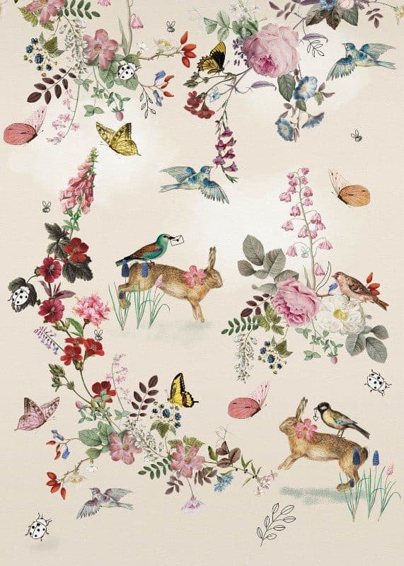 Ταπετσαρία Τοίχου Mural Panels Behang Expresse Sofie & Junar INK 7621 2,00x2,80