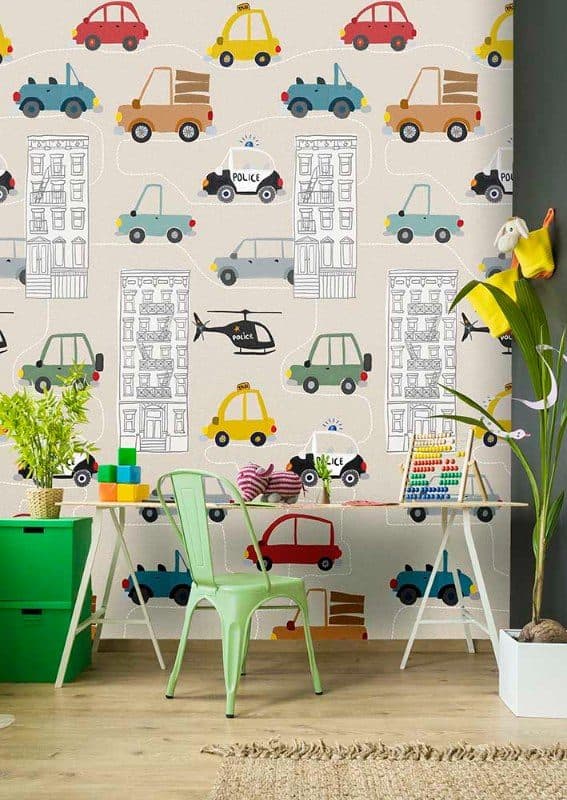 Ταπετσαρία Τοίχου Mural Panels Behang Expresse Sofie & Junar INK 7640 1,00x2,80 - 2
