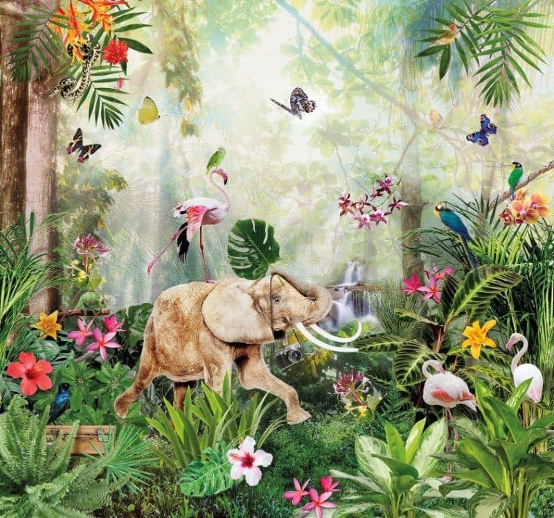Ταπετσαρία Τοίχου Mural Panels Behang Expresse Sofie & Junar INK 7665 3,00x2,80