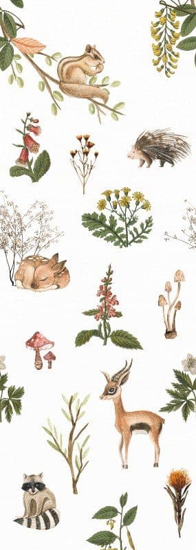Ταπετσαρία Τοίχου Mural Panels Behang Expresse Sofie & Junar INK 7668 1,00x2,80