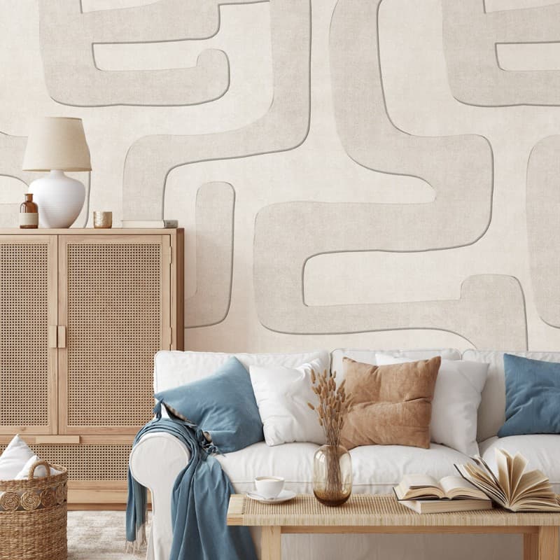 Ταπετσαρία Τοίχου Mural Panels Behang Expresse Connected INK 7855 2,00x2,80 - 2