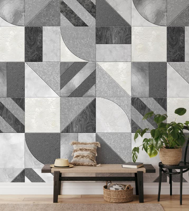 Ταπετσαρία Τοίχου Mural Panels Behang Expresse Connected INK 7865 2,00x2,80 - 2
