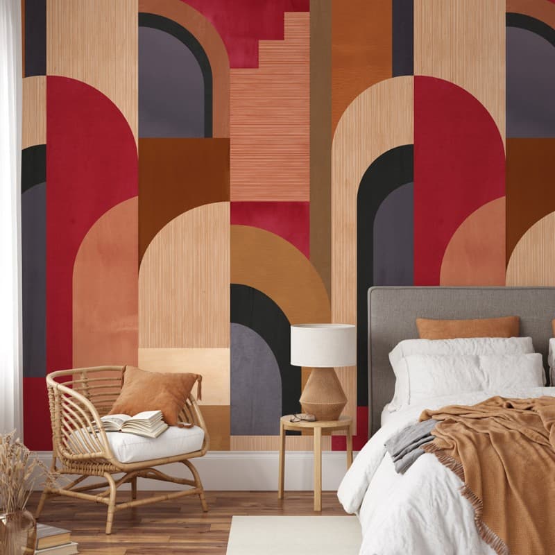 Ταπετσαρία Τοίχου Mural Panels Behang Expresse Connected INK 7873 2,00x2,80 - 2