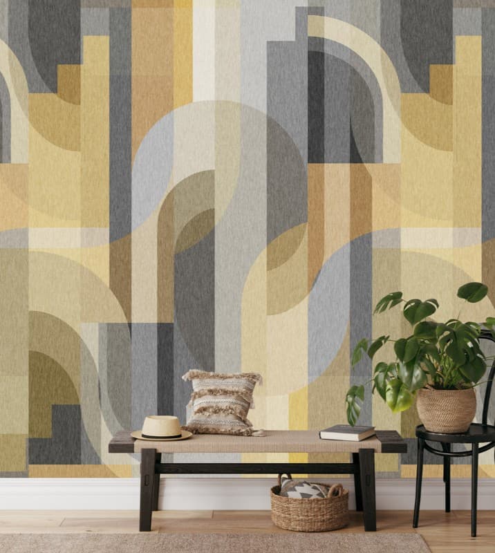 Ταπετσαρία Τοίχου Mural Panels Behang Expresse Connected INK 7874 2,00x2,80 - 2