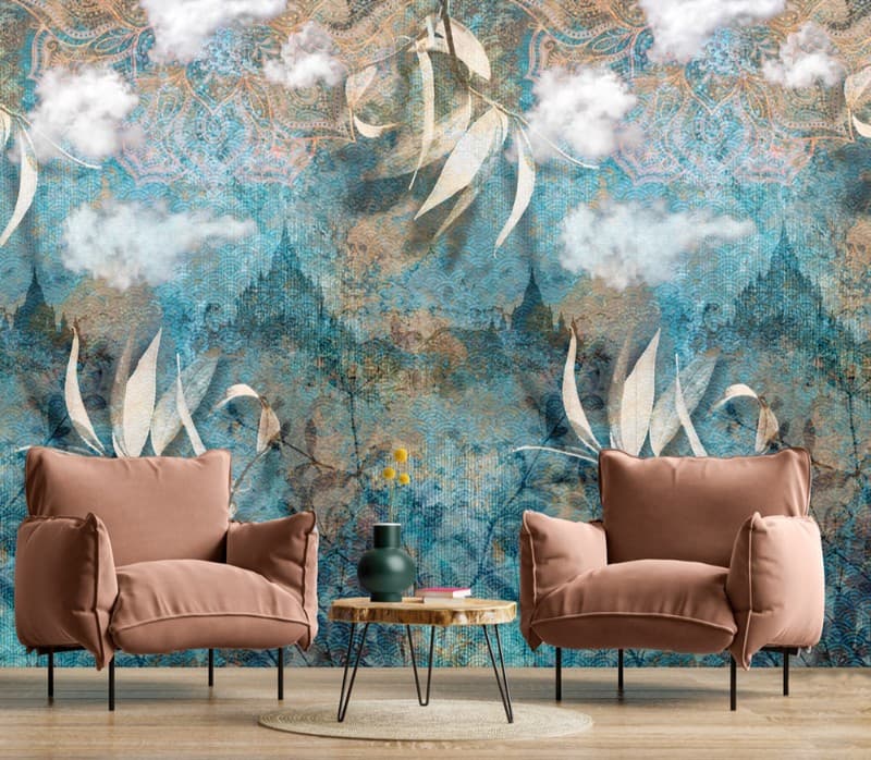 Ταπετσαρία Τοίχου Mural Panels Behang Expresse Connected INK 7889 2,00x2,80 - 2