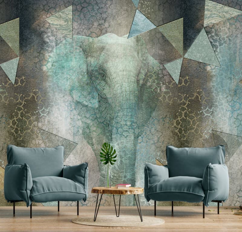 Ταπετσαρία Τοίχου Mural Panels Behang Expresse Connected INK 7894 2,00x2,80 - 2