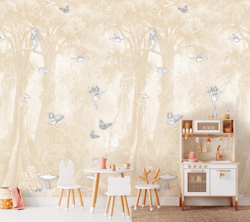 Ταπετσαρία Τοίχου Mural Panels Behang Olive & Noah INK 7813 1,50x2,80 - 2