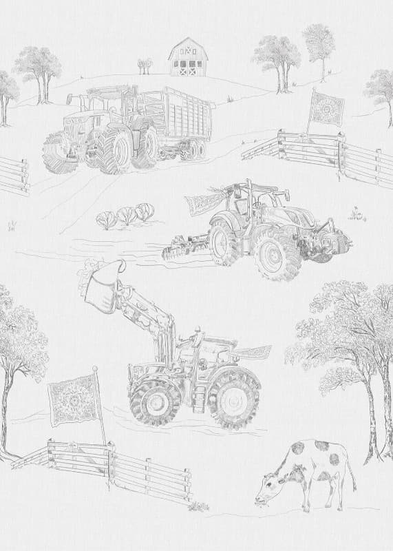 Ταπετσαρία Τοίχου Mural Panels Behang Olive & Noah INK 7836 2,00x2,80
