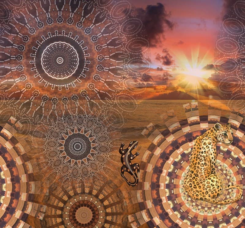 Ταπετσαρία Τοίχου Mural Panels Behang Circle of Life TD 4171 3,00x2,80
