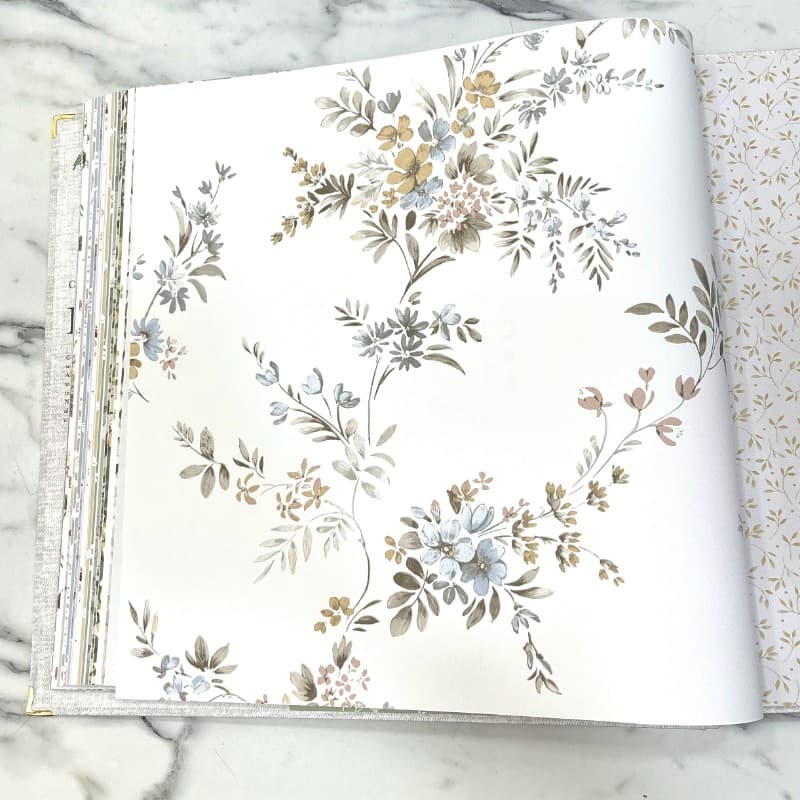 Ταπετσαρία Τοίχου Cristiana Masi Fiori Country 8 12311 0,53x10,05 Σιέλ Λευκό - 2
