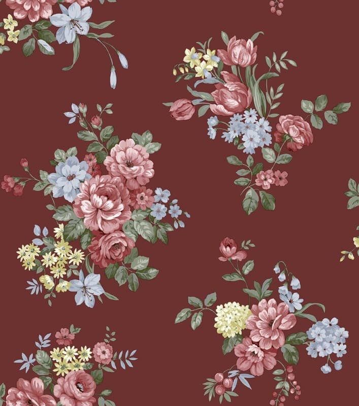 Ταπετσαρία Τοίχου Cristiana Masi Fiori Country 8 12303 0,53x10,05 Μπορτώ Πράσινο