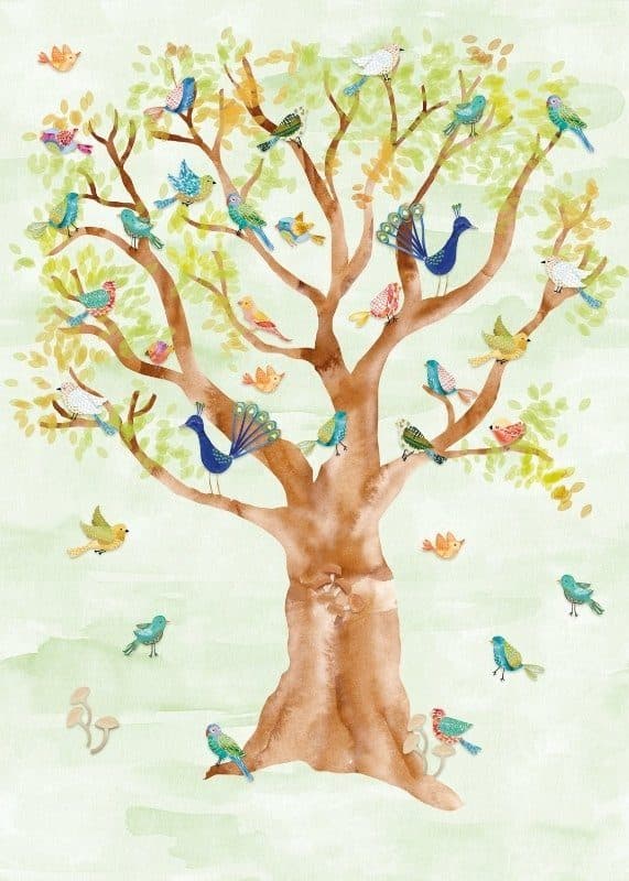 Ταπετσαρία Τοίχου Mural Panels Behang Expresse Kate & Anty INK 7427 2,00x2,80
