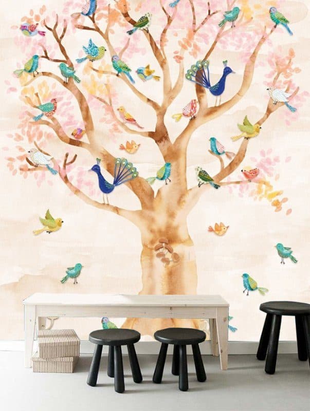 Ταπετσαρία Τοίχου Mural Panels Behang Expresse Kate & Anty INK 7432 2,00x2,80 - 2