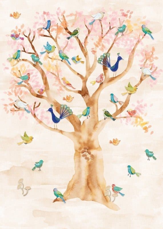 Ταπετσαρία Τοίχου Mural Panels Behang Expresse Kate & Anty INK 7432 2,00x2,80