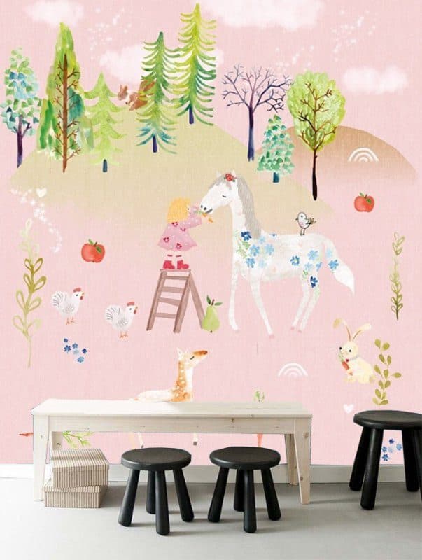 Ταπετσαρία Τοίχου Mural Panels Behang Expresse Kate & Anty INK 7450 2,00x2,80 - 2
