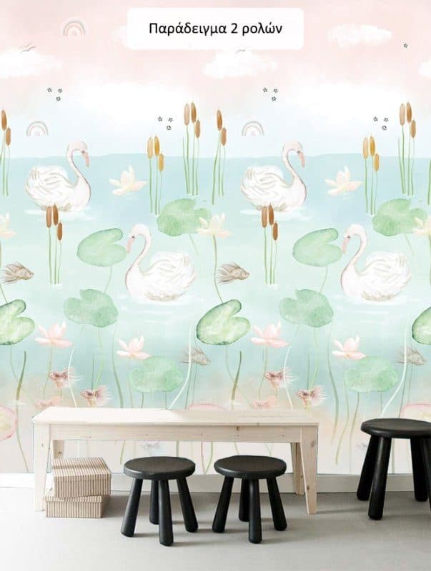 Ταπετσαρία Τοίχου Mural Panels Behang Expresse Kate & Anty INK 7454 1,00x2,80 - 2