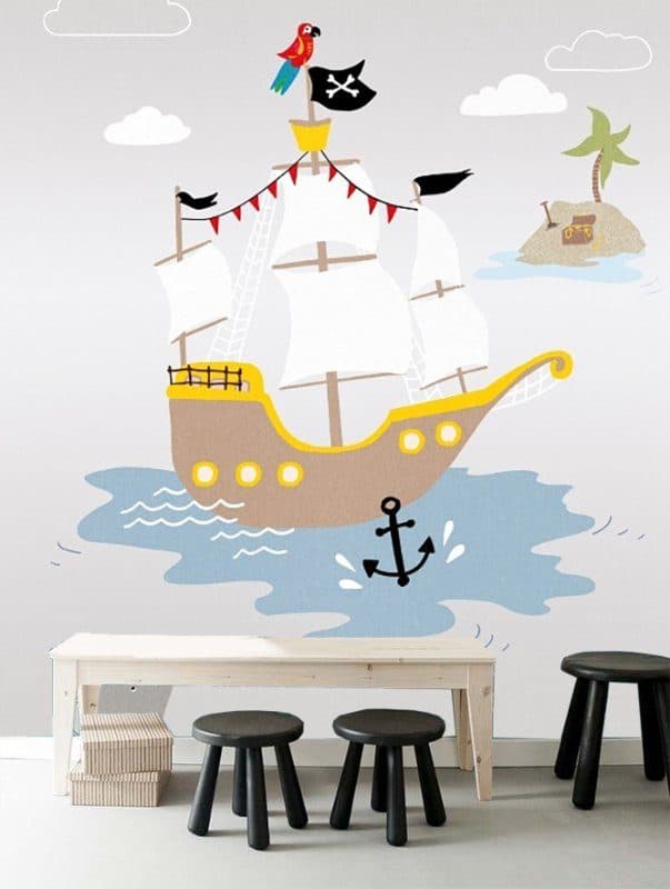 Ταπετσαρία Τοίχου Mural Panels Behang Expresse Kate & Anty INK 7466 2,00x2,80 - 2