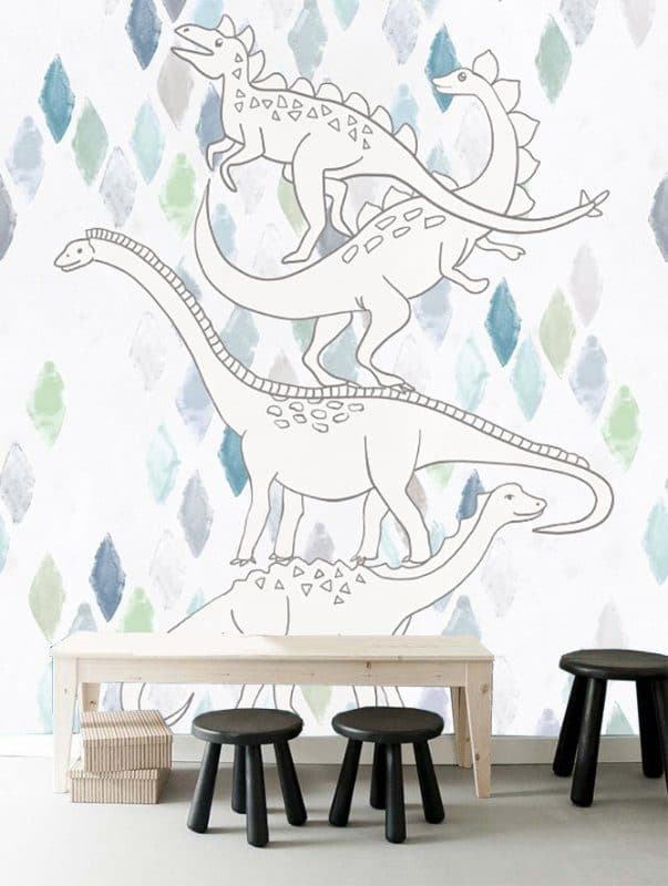 Ταπετσαρία Τοίχου Mural Panels Behang Expresse Kate & Anty INK 7472 2,00x2,80 - 2