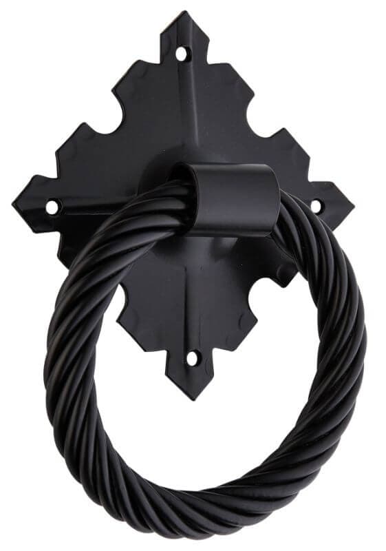 Ρόπτρο Πόρτας Zogometal 207 Μαύρο 14x18,8cm