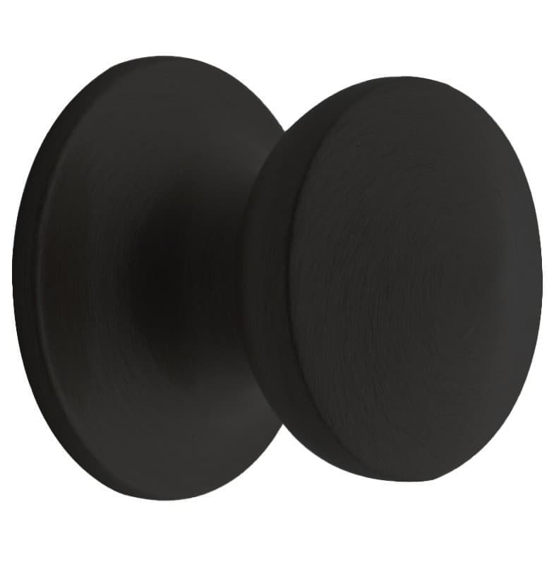 Πόμολο Επίπλων Zogometal 08 Ματ Μαύρο Φ22mm