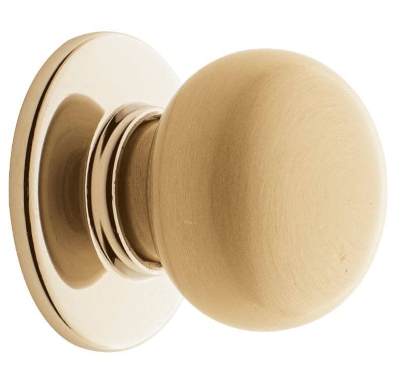 Πόμολο Επίπλων Zogometal 04 Ματ Όρο / Γυαλιστερό Όρο Φ28mm