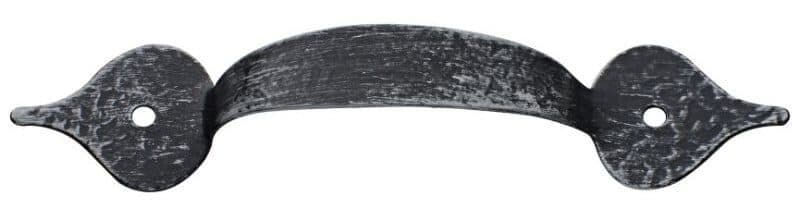 Λαβή Επίπλων Zogometal 08 088mm Μαύρο Πατίνα Ασημί