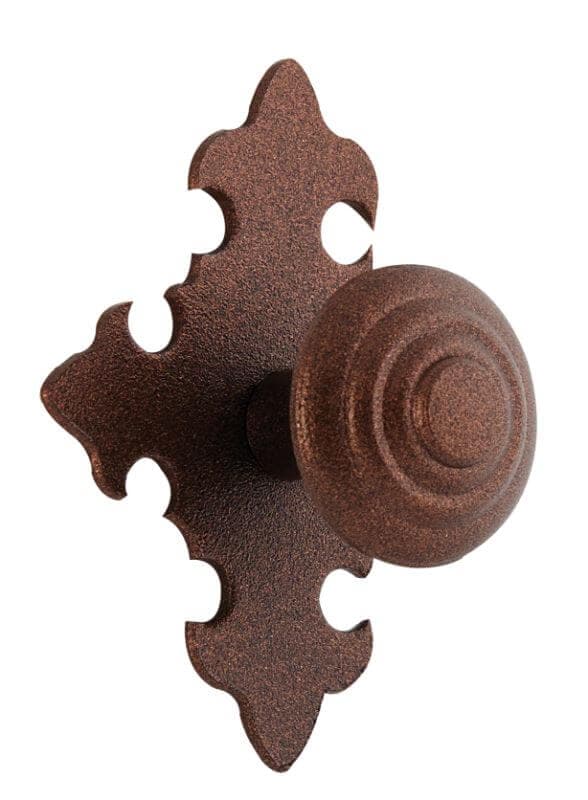 Πόμολο Επίπλων Zogometal 1201 Αντικέ Σκουριά 45x55mm